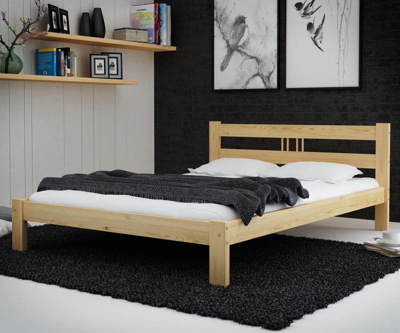 Posteľ borovica Virginia  120x200 masív