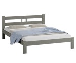 Posteľ šedá Virginia  160x200 masív