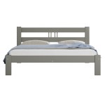 Posteľ šedá Virginia  160x200 masív