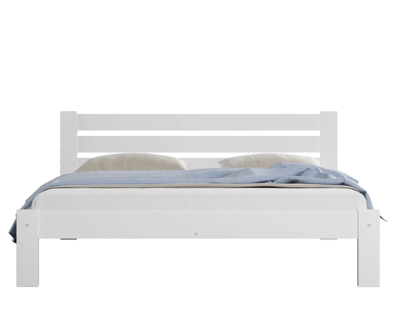 Posteľ masív biela Ajza 120x200