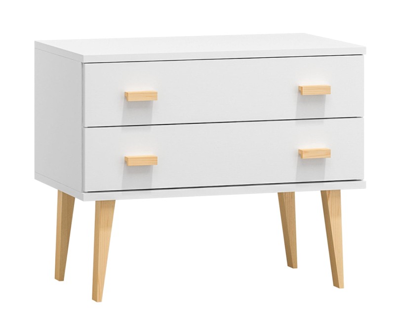 Komoda č1 šířka 80 cm 2š Venuci bílý