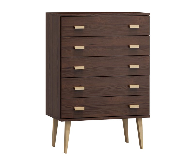 Komoda č1 šířka 80 cm 5š Venuci ořech
