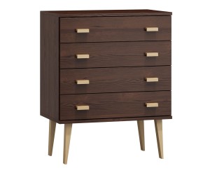 Komoda č1 šířka 80 cm 4š Venuci ořech