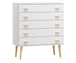 Komoda č1 šířka 100 cm 5š Venuci bílý