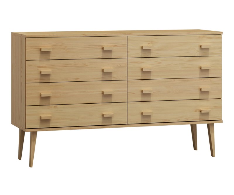 Komoda č2 šířka 120 cm 4š Venuci borovice