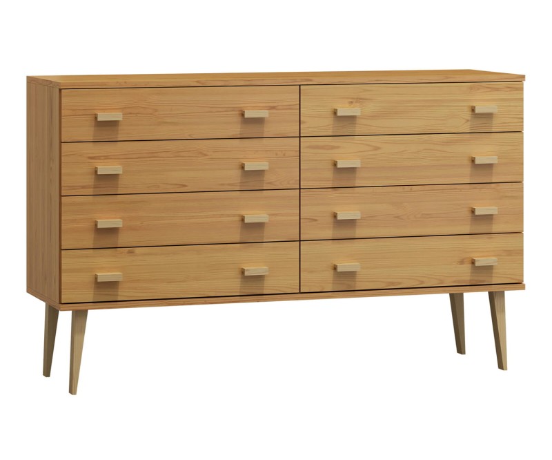 Komoda č2 šířka 120 cm 4š Venuci olše