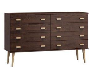 Komoda č2 šířka 120 cm 4š Venuci ořech