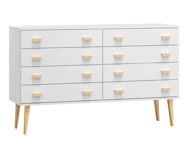 Komoda č2 šířka 120 cm 4š Venuci bílý