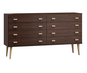 Komoda č2 šířka 160 cm 4š Venuci ořech