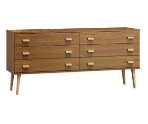 Komoda č2 šířka 180 cm 3š Venuci dub