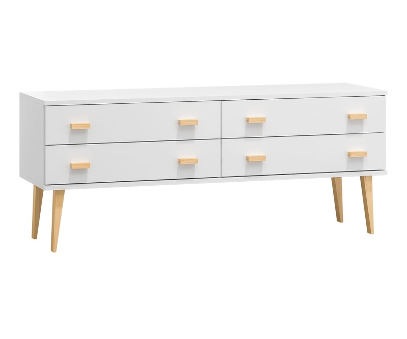 Komoda č2 šířka 140 cm 2š Venuci bílý