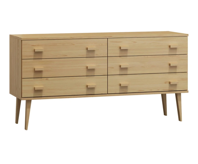 Komoda č2 šířka 120 cm 3š Venuci borovice