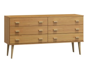 Komoda č2 šířka 120 cm 3š Venuci olše