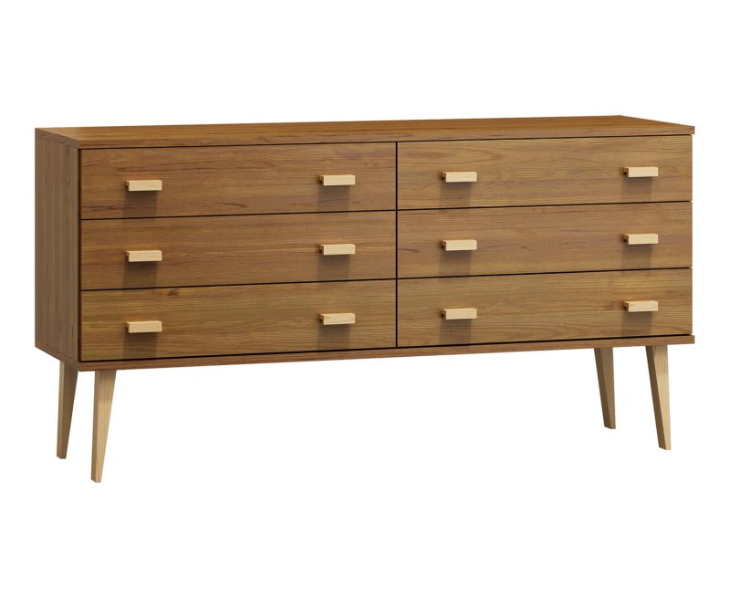 Komoda č2 šířka 120 cm 3š Venuci dub