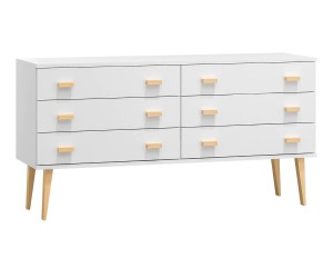 Komoda č2 šířka 120 cm 3š Venuci bílý