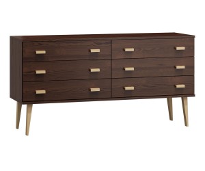 Komoda č2 šířka 140 cm 3š Venuci ořech