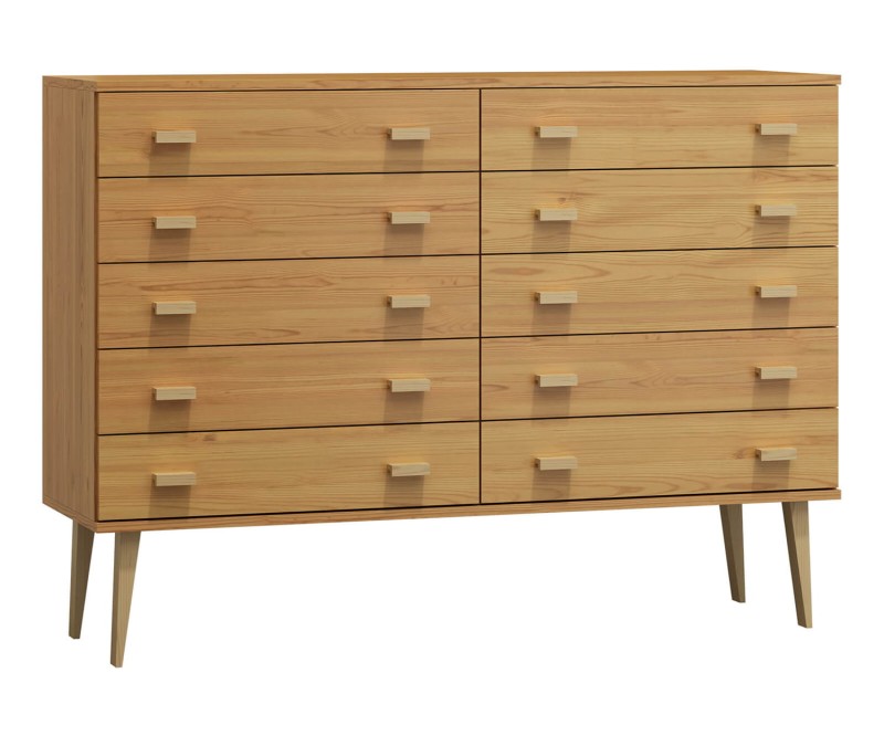 Komoda č2 šířka 120 cm 5š Venuci olše