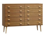 Komoda č2 šířka 120 cm 5š Venuci dub