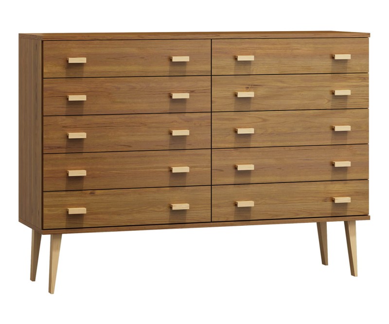 Komoda č2 šířka 120 cm 5š Venuci dub