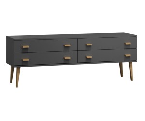 Komoda č2 šířka 160 cm 2š Venuci šedá