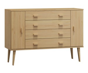 Komoda č3 šířka 140 cm 4š Venuci borovice