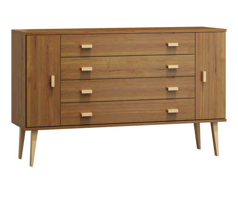 Komoda č3 šířka 160 cm 4š Venuci dub