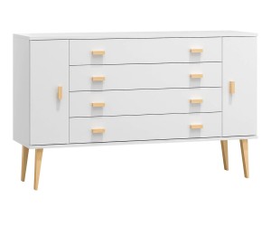 Komoda č3 šířka 160 cm 4š Venuci bílý