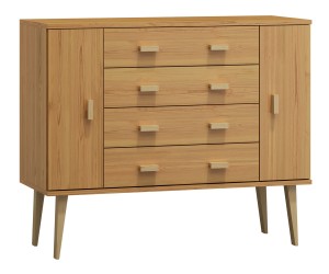 Komoda č3 šířka 120 cm 4š Venuci olše