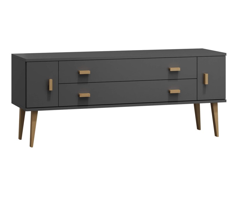 Komoda č3 šířka 180 cm 2š Venuci šedá