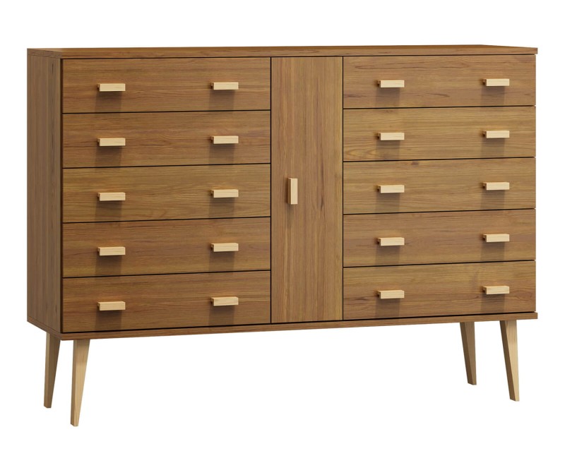 Komoda č4 šířka 140 cm 5š Venuci dub