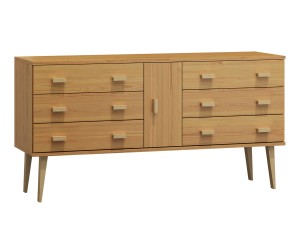 Komoda č4 šířka 140 cm 3š Venuci olše