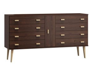 Komoda č4 šířka 160 cm 4š Venuci ořech