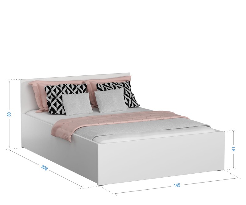 Postel DM1 140x200cm dub sonoma