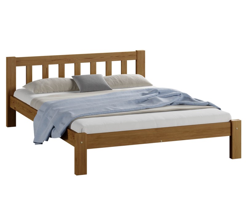 Posteľ Alena dub 120x200 masív