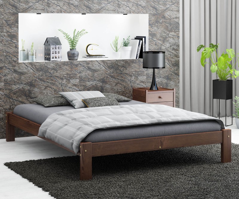 Posteľ dub Luisa 160x200 masív