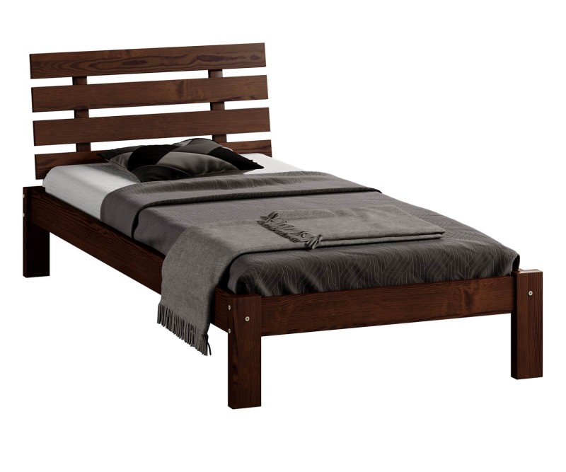 Posteľ ořech Karla 90x200 masív