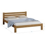 Posteľ dub Ajza 160x200