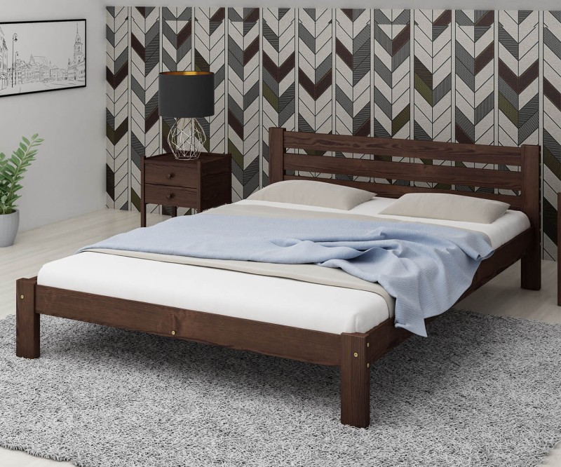 Posteľ ořech Ajza 160x200