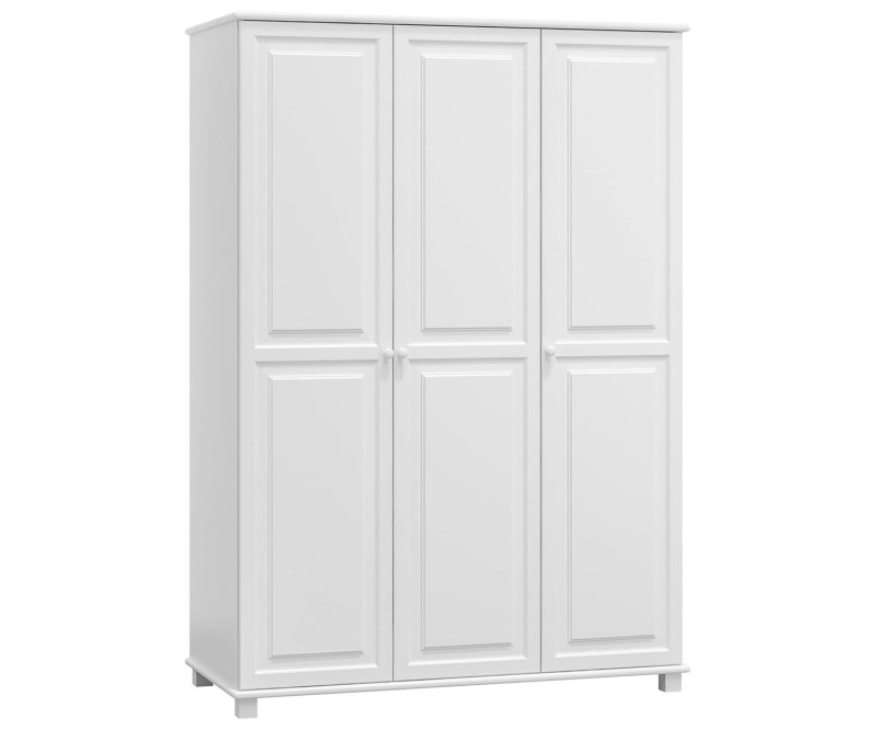 Skříň borovice biela 3Dč2 šířka 120