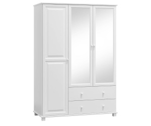 Skříň borovice biela 3Dč6 šířka 133