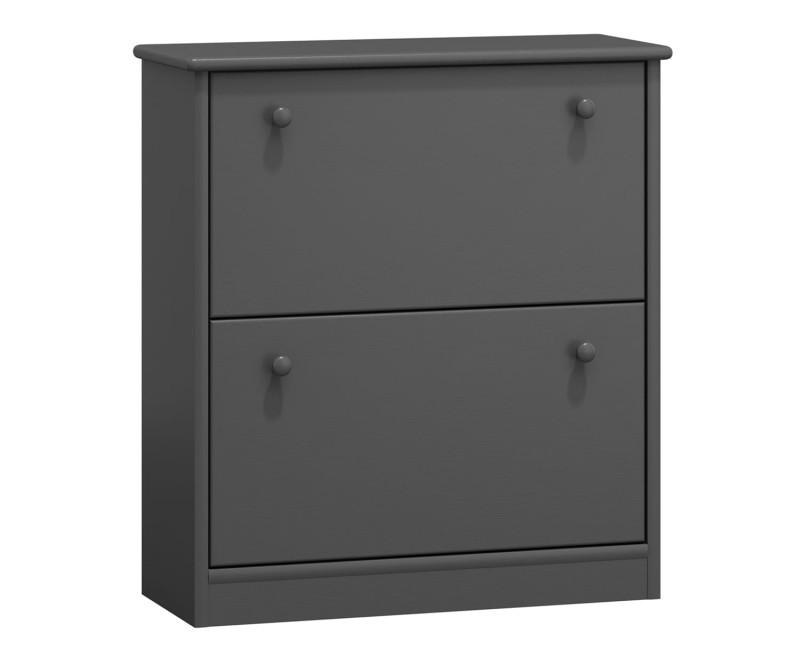 Skříňka na boty borovice č5 šedá