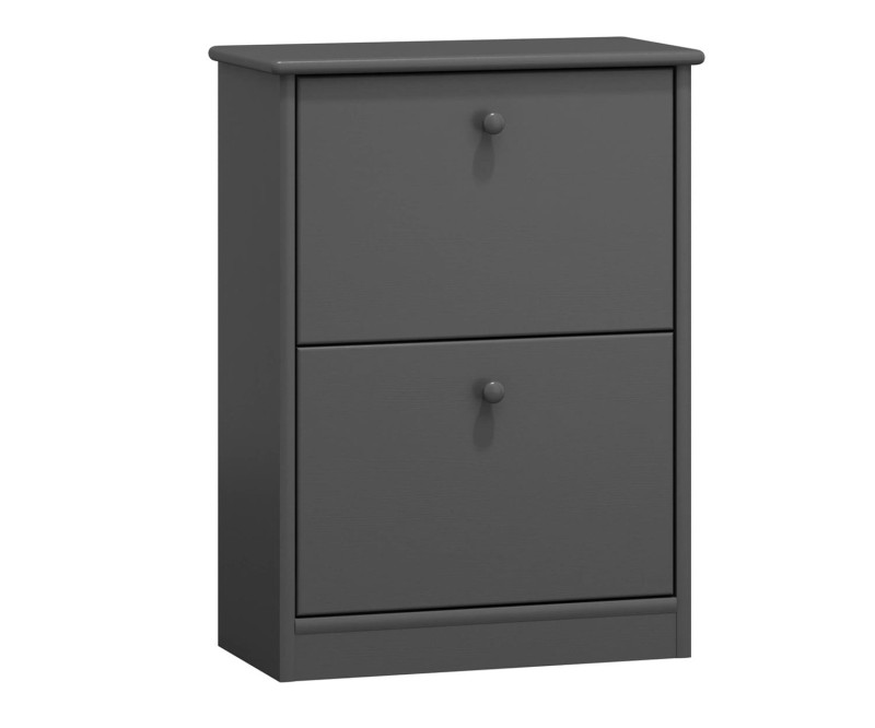 Skříňka na boty borovice č6 šedá