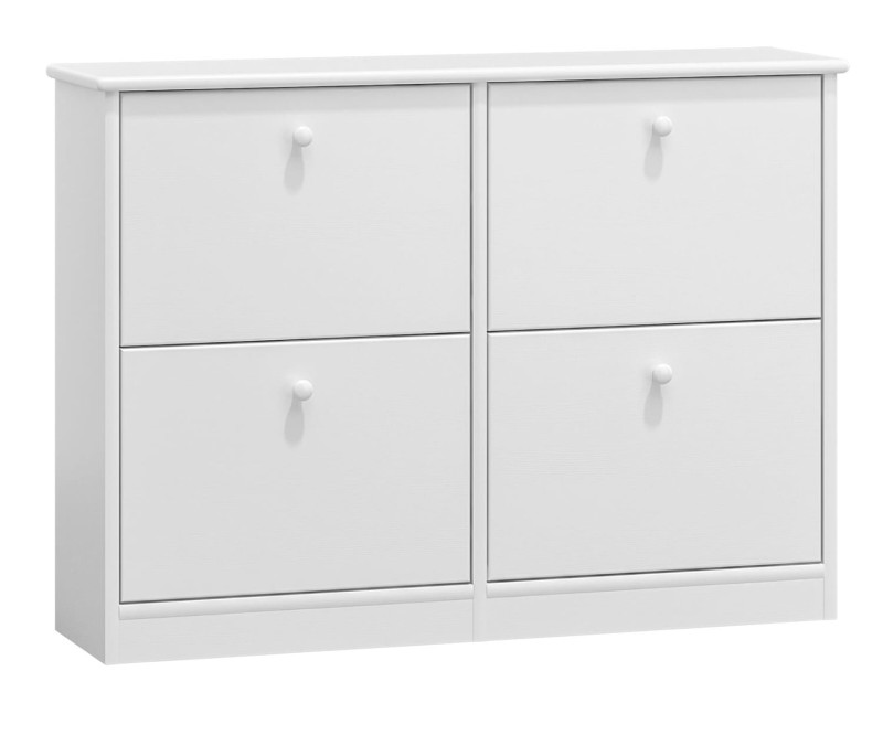 Skříňka na boty borovice č17 biela