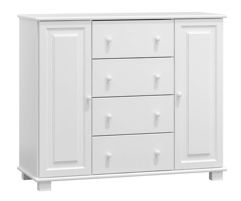 Komoda borovice biela č40 hloubka 42