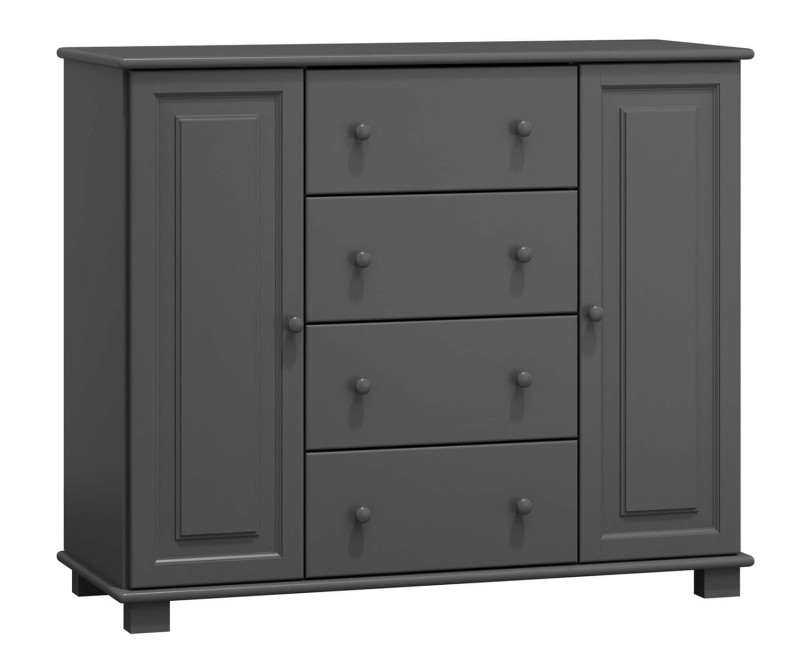 Komoda borovice šedá č40 hloubka 47