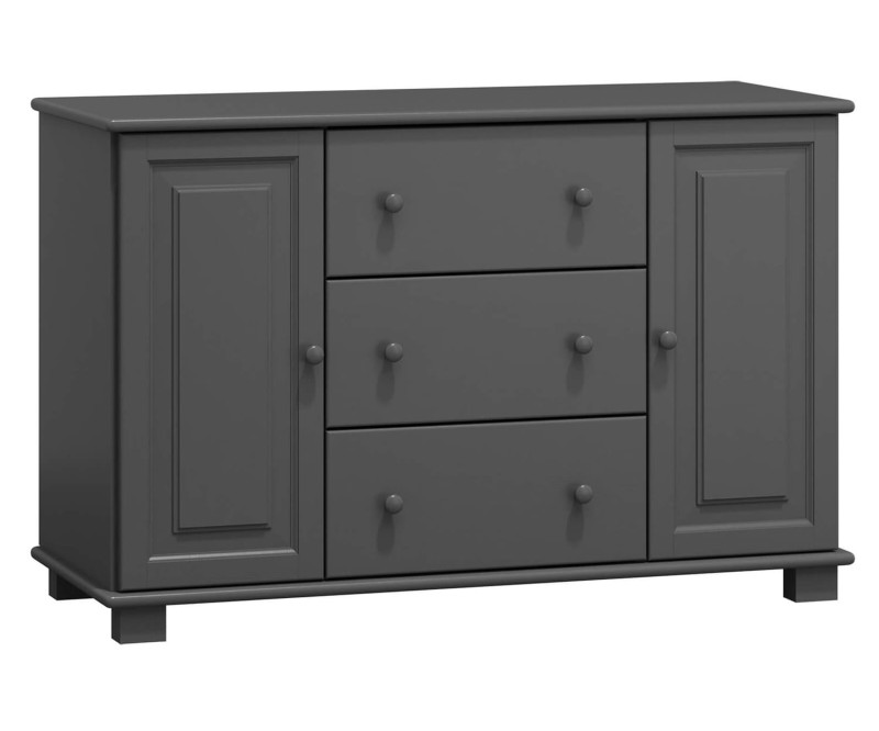 Komoda borovice šedá č43 hloubka 42