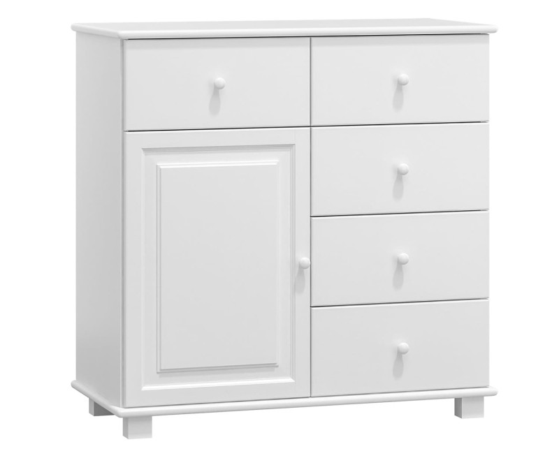 Komoda borovice biela č47 hloubka 47