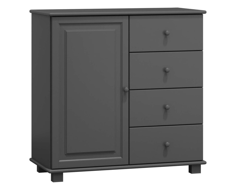 Komoda borovice šedá č48 hloubka 42