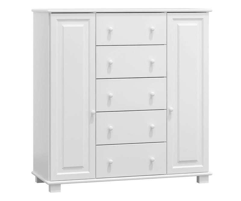 Komoda borovice biela č60 hloubka 42