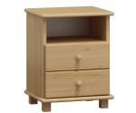 Noční stolek borovice S2